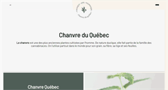 Desktop Screenshot of chanvrequebec.com