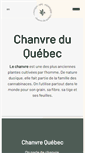 Mobile Screenshot of chanvrequebec.com